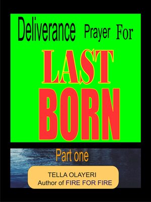 cover image of Deliverance Prayer For Last Born